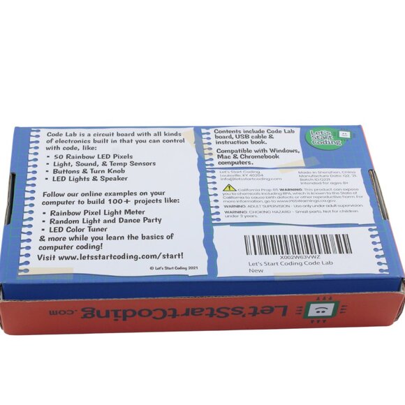 Let’s Start Coding Code Lab Hands-On Electronics Kit USB - Picture 5 of 9